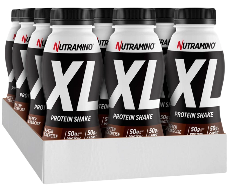 Nutramino XL Chocolate Flavour Protein Shake 475ml - Case of 12 [Best Before: 04/08/2025]