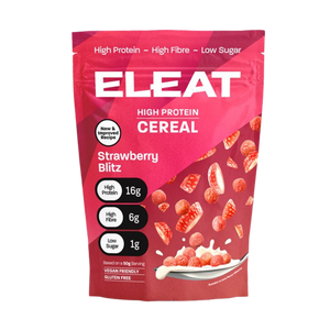 ELEAT Strawberry Flavour High Protein Cereal 250g
