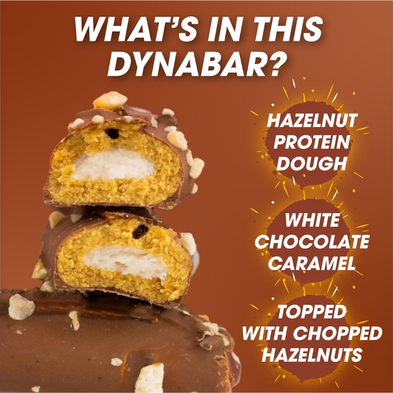 Battle Snacks Dynabar Chocolate Hazelnut Protein bar 60g - Case of 12