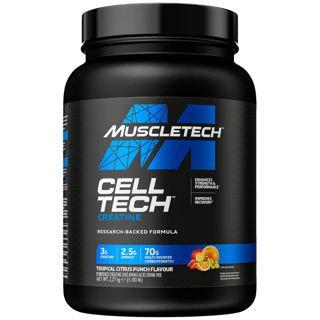 Cell Tech Grape MuscleTech Cell Tech Tropical Citrus Punch Flavour Creatine Monohydrat
