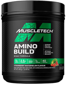 MuscleTech Amino Build Strawberry Watermelon BCAA 400g