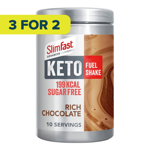 SlimFast Rich Chocolate flavour Keto Fuel Shake 350g