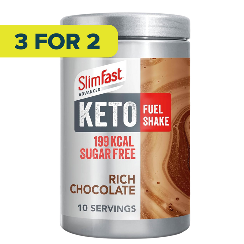 SlimFast Rich Chocolate flavour Keto Fuel Shake 350g