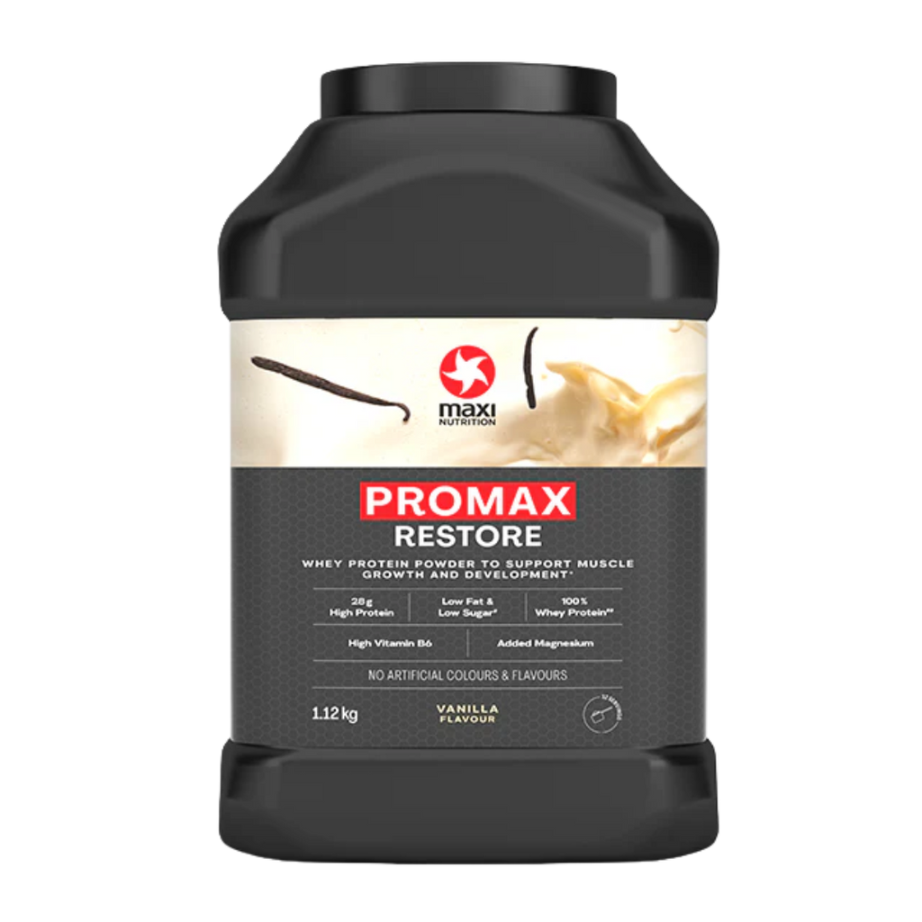 Maxinutrition Promax Restore Vanilla Whey Protein Powder