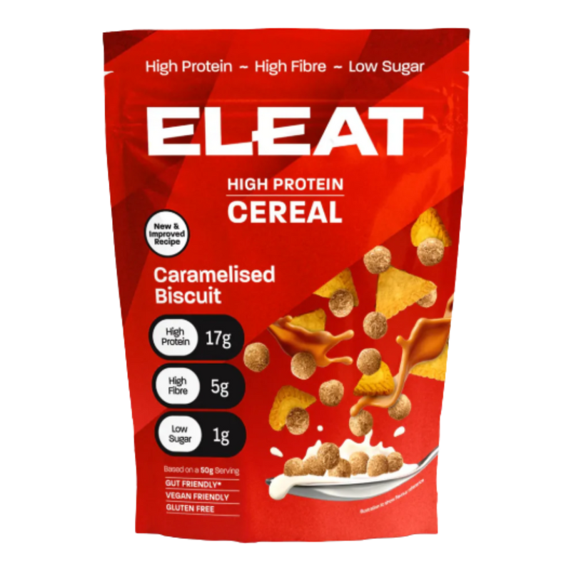 ELEAT Caramelised Biscuit flavour High Protein Cereal 250g