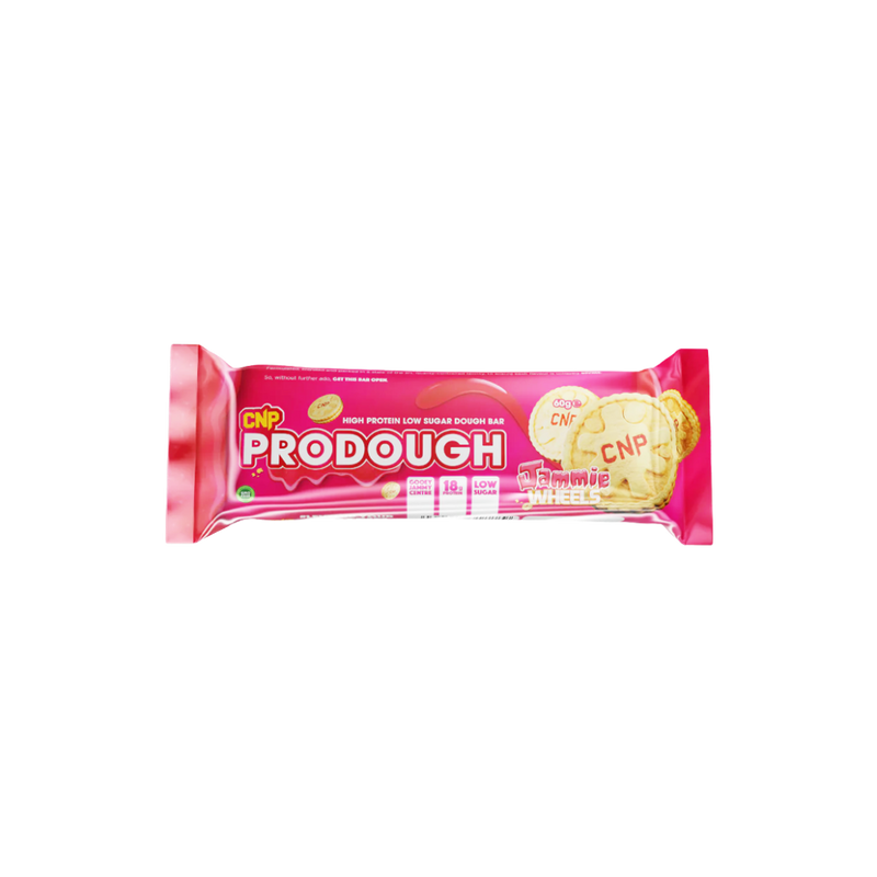 CNP Prodough Jammie Wheels protein bar 60g - Case of 12