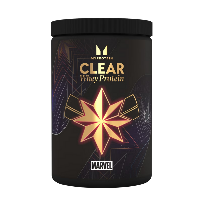 MyProtein x Marvel Captain Marvel Orange Mango & Tropical Clear Whey Protein 250g [Best Before: 30/09/2025]