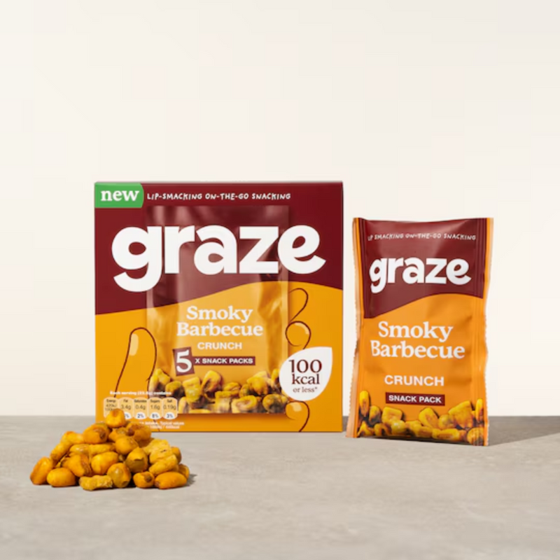 Graze Smoky BBQ Crunch (5 x 22.5g multipack)