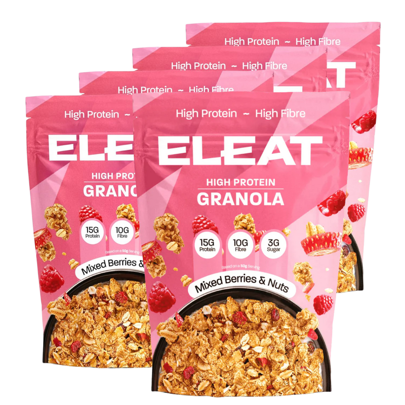 ELEAT Mixed Berries Protein Granola 300g - Case of 5