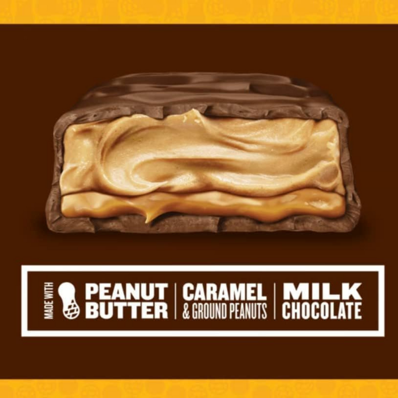 Snickers Creamy Peanut Nut Butter Bitesize Chocolate Bars 182g (10x18.25g Multipack)