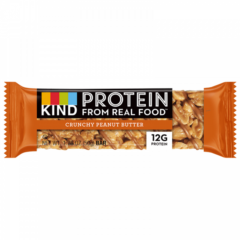 KIND Protein Crunchy Peanut Butter Nut bar 50g - Case of 12 [Best Before: 24/09/2024]