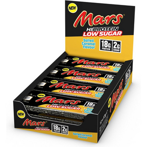 Mars Hi Protein Salted Caramel Flavour Chocolate Bar 57g - Case of 12 [Best Before: 27/03/2025]