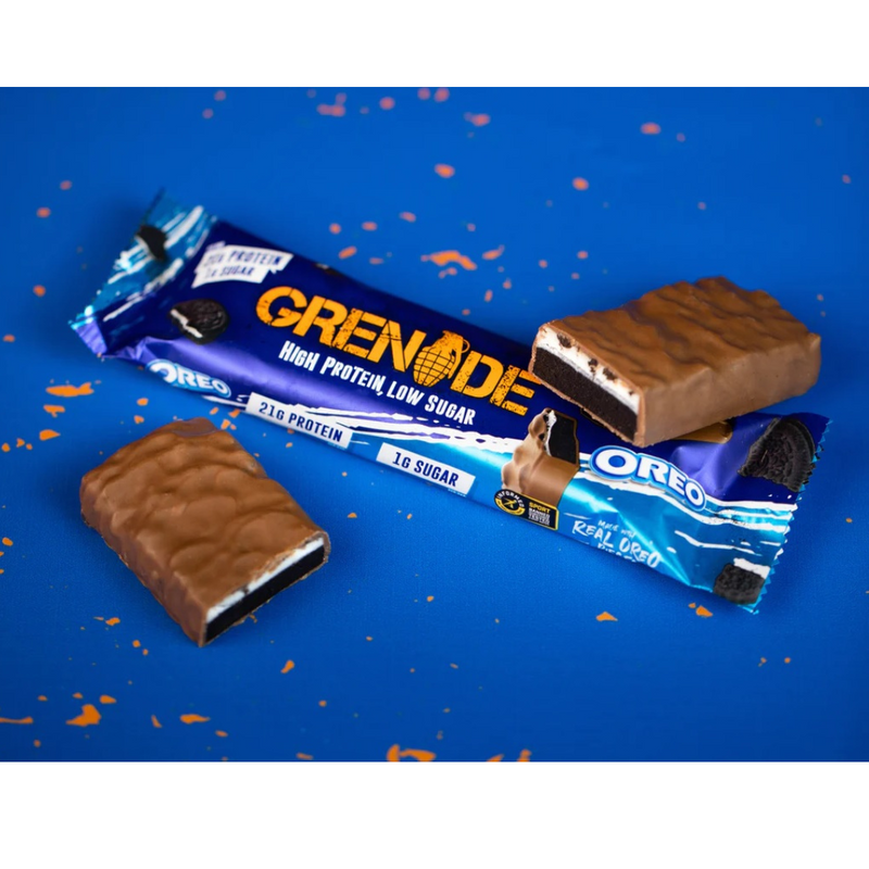 Grenade Oreo Flavour Protein Bar 60g - Bundle of 4 bars (BBD: 31/07/24)