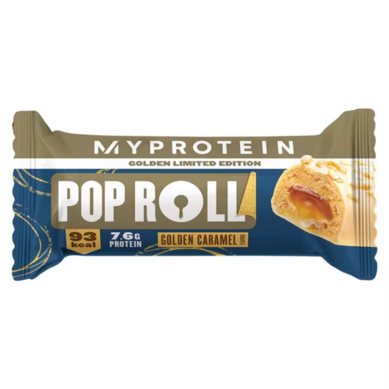 MyProtein Golden Caramel Flavour Pop Roll 27g