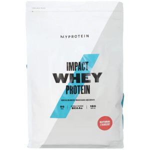 MyProtein Natural Strawberry Flavour Impact Whey Protein Powder 1kg [Best Before: 31/05/2025]