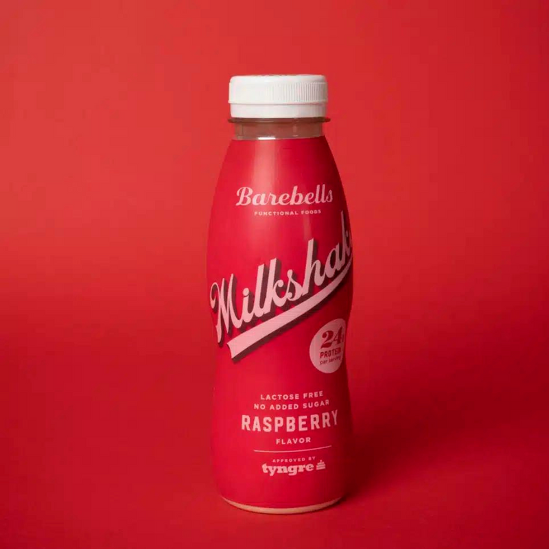 Barebells Raspberry Flavour High Protein Milkshake 330ml - Case of 8