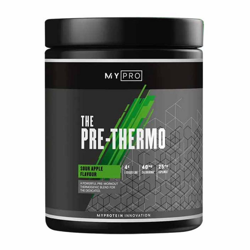 MyProtein The Pre:Thermo Sour Apple Flavour 315g