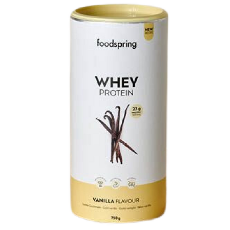 Foodspring Vanilla Flavour Whey Protein Powder 750g