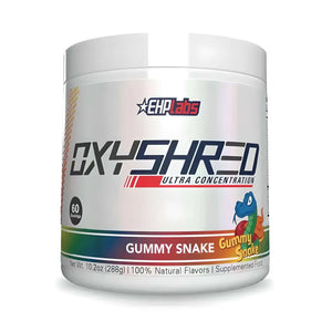 EHP Labs OxyShred Ultra Concentration Gummy Snake - 60 Serves [Best Before: 01/07/2025]