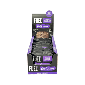 FUEL10K Double Chocolate Oat Square 50g - Case of 12