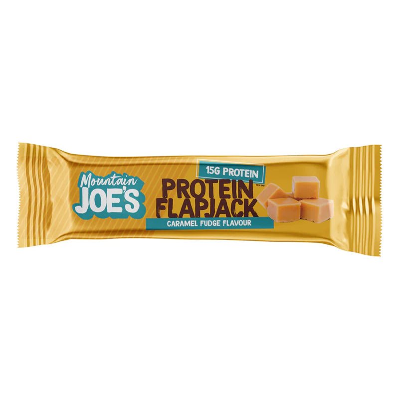 Mountain Joe's Caramel Fudge Flavour Protein Flapjack 60g - Case of 16