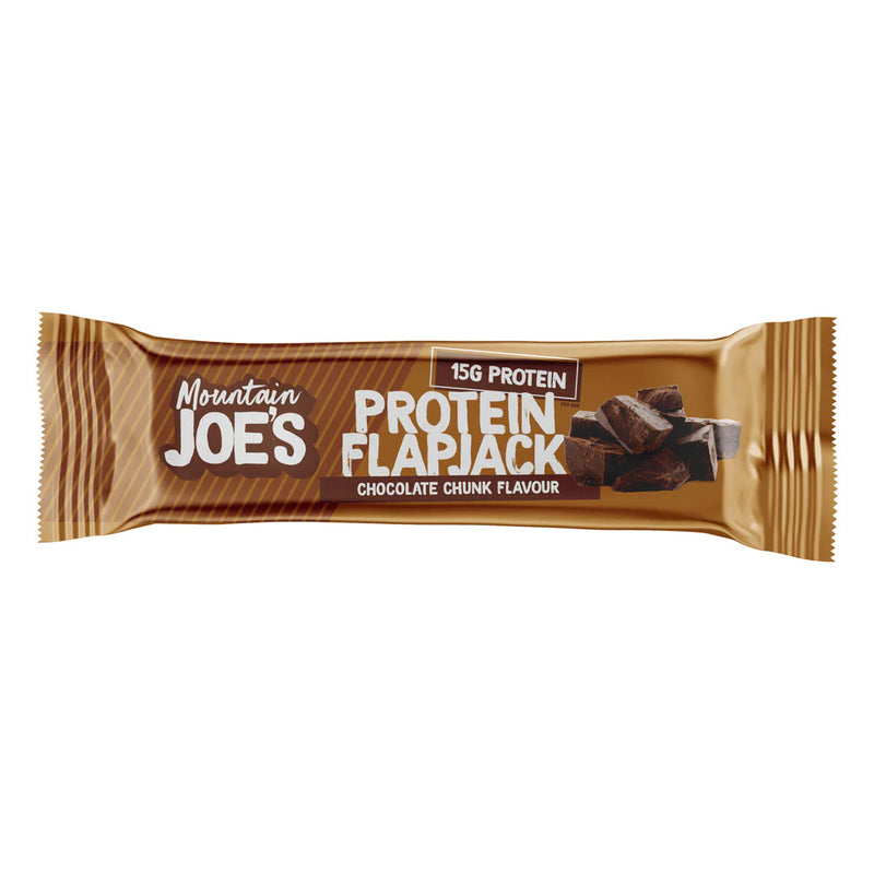 Mountain Joe's Chocolate Chunk Flavour Protein Flapjack 60g - Case of 16