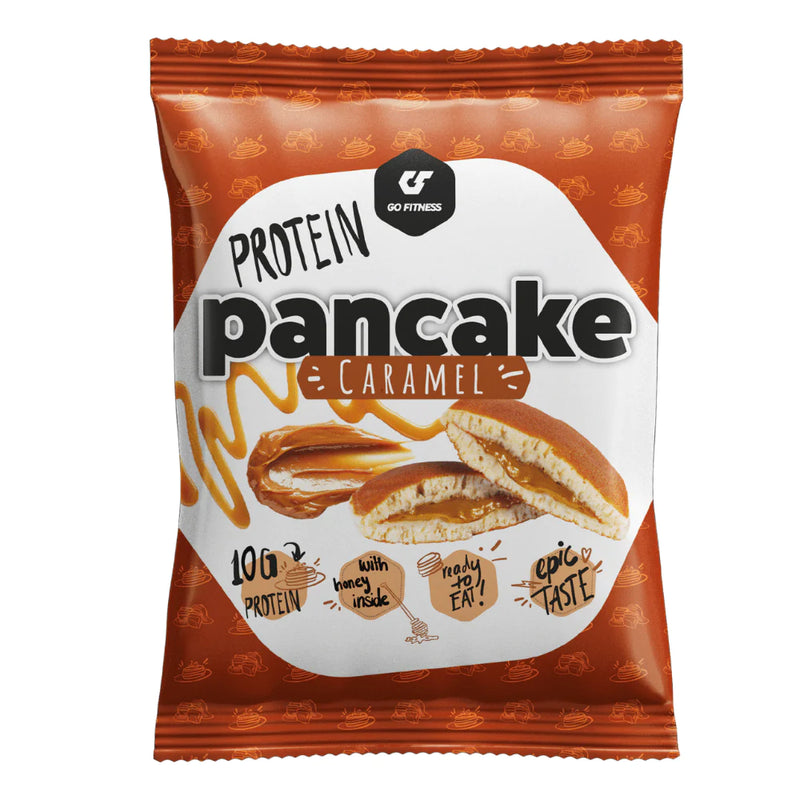 Go Fitness Caramel Flavour Protein Pancake 50g - Case of 12