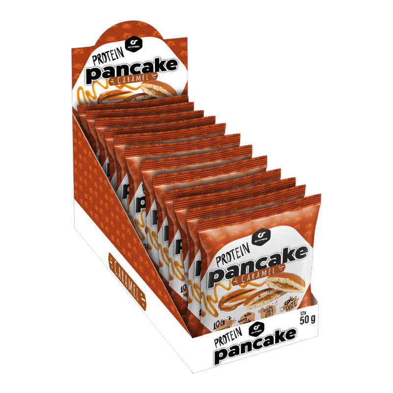 Go Fitness Caramel Flavour Protein Pancake 50g - Case of 12