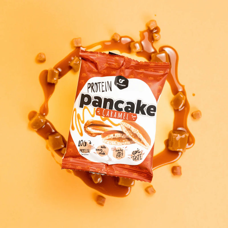 Go Fitness Caramel Flavour Protein Pancake 50g - Case of 12