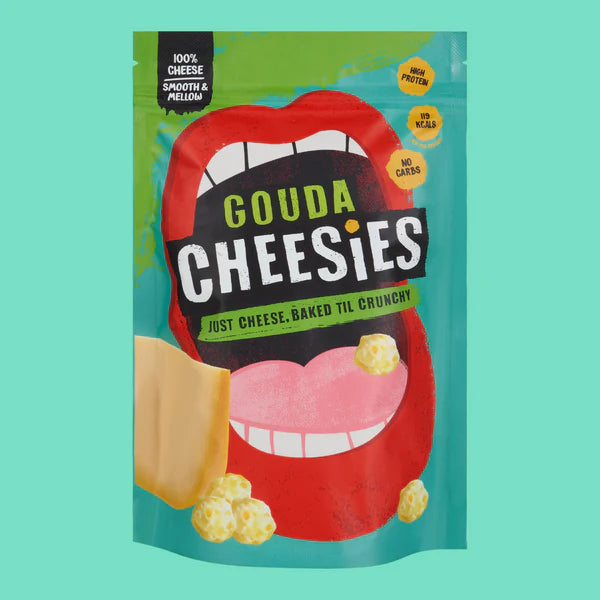 The Curators Gouda Cheesies 60g - Case of 9