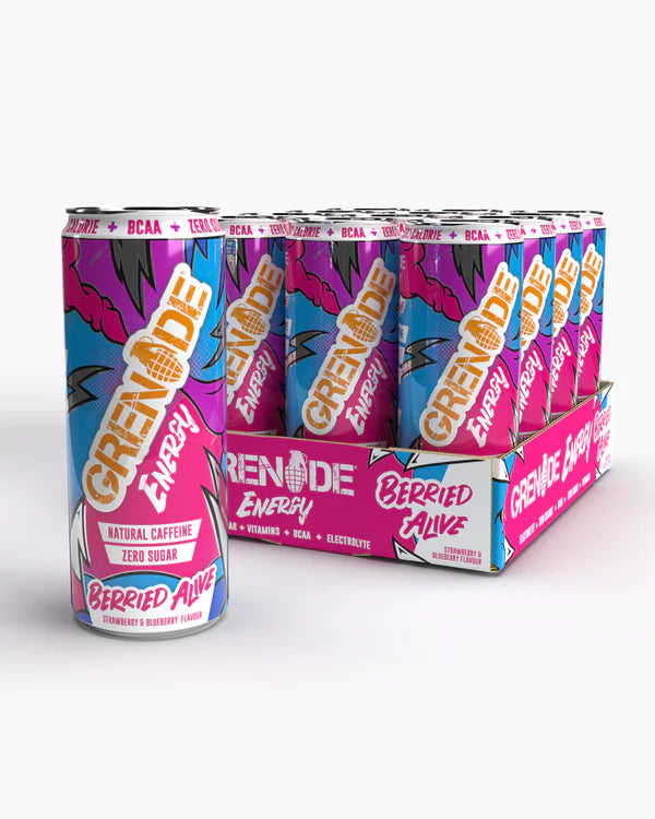 Grenade Berried Alive Energy Drink 330ml - Case Of 12