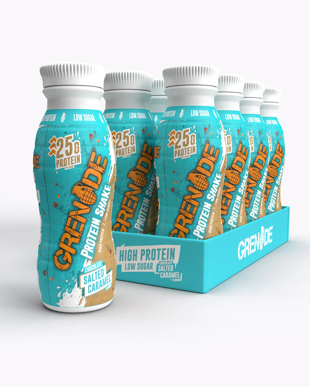 Chocolate Salted Caramel Protein Shake Case 8