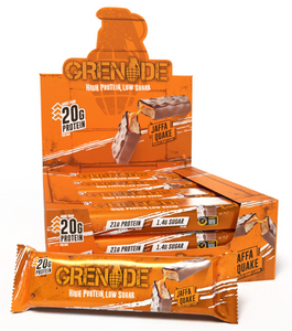Grenade Jaffa Quake Protein Bar 60g - Case of 12 [Best Before: 31/07/2026]