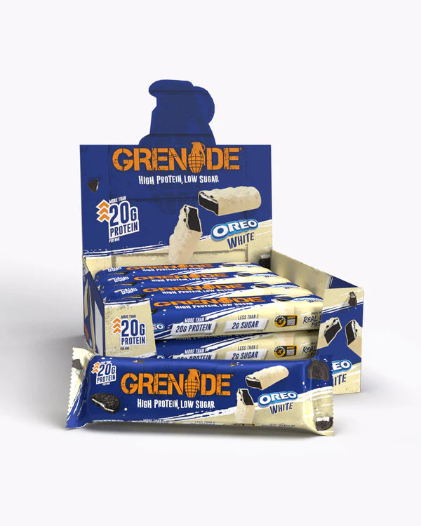 Grenade Oreo White Chocolate Flavour Protein bar 60g - Case of 12