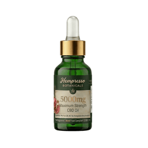 Hempresso Botanical CBD oil 5000mg - 20ml