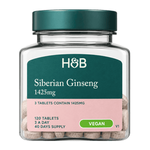Holland & Barrett Siberian Ginseng (120 Tablets)