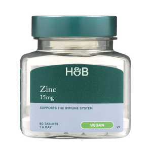 Holland & Barrett Zinc 15mg (60 Tablets)