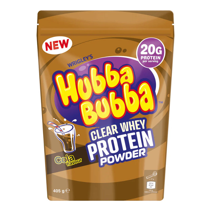 Hubba Bubba Cola flavour Clear Whey Protein Powder 405g