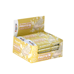 Kayow High Protein White Chocolate 40g - Case of 12