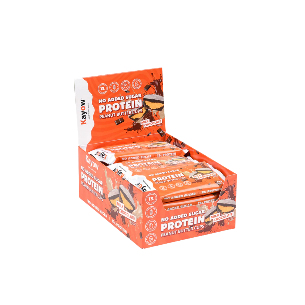 No Added Sugar Protein Peanut Butter Cups – Milk Chocolate Case 12