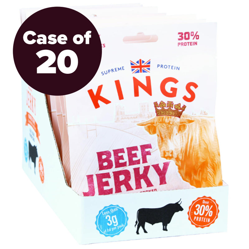 Kings BBQ Beef Jerky 25g - Case of 20