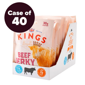 Kings BBQ Beef Jerky 35g - Case of 40 [Best Before: 15/03/2026]