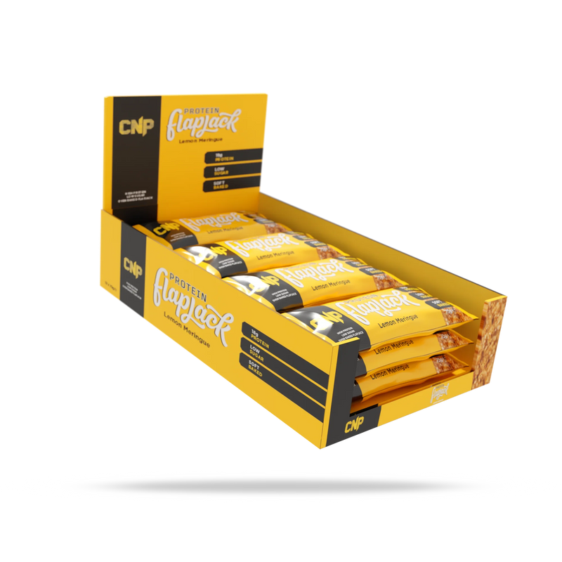 CNP Protein Flapjack Lemon Meringue 75g - Case of 12 [Best Before: 03/12/2025]