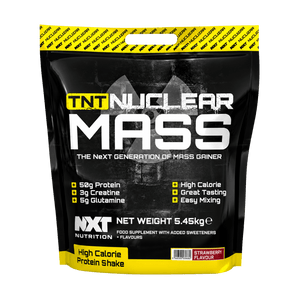 NXT Nutrition - TNT Nuclear Mass Gainer Strawberry 5.4kg [Best Before: 30/10/2025]
