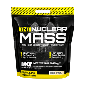 NXT Nutrition - TNT Nuclear Mass Gainer Vanilla 5.4kg [Best Before: 30/10/2025]