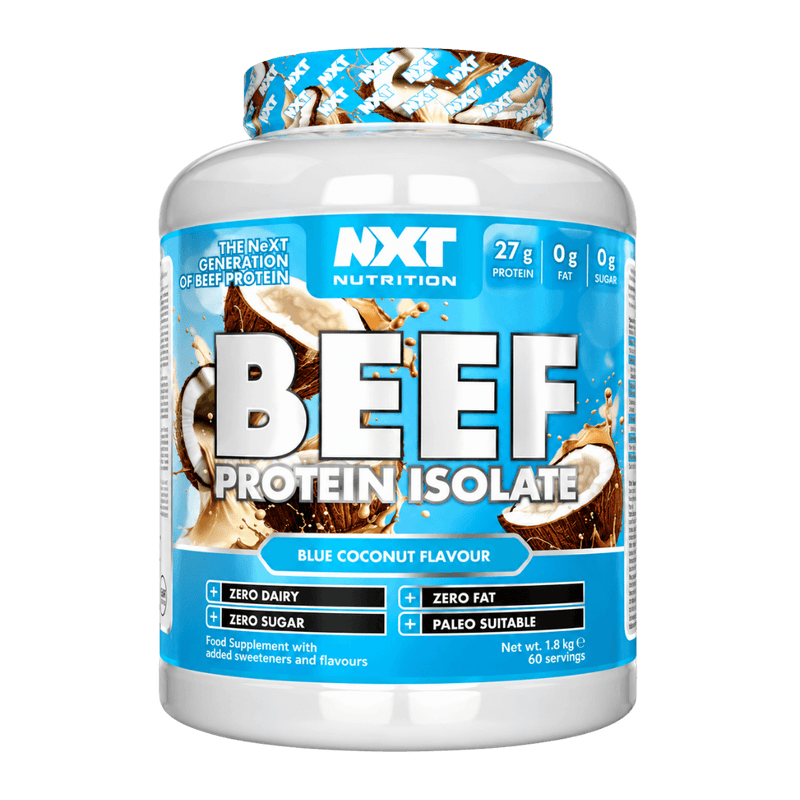 NXT Nutrition Beef Protein Isolate 1.8kg Blue Coconut