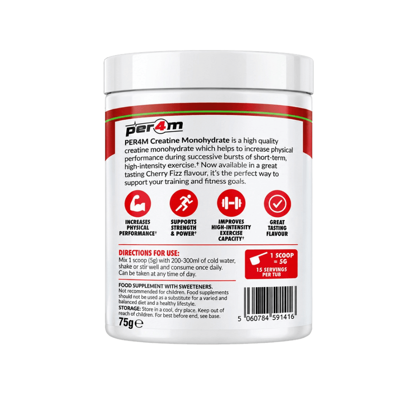 Per4m Creatine MINI (Cherry Fizz) 75g