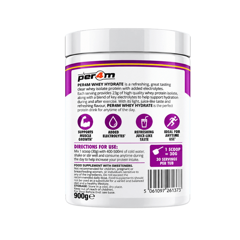 Per4m Whey Hydrate (Passionfruit Martini) 900g