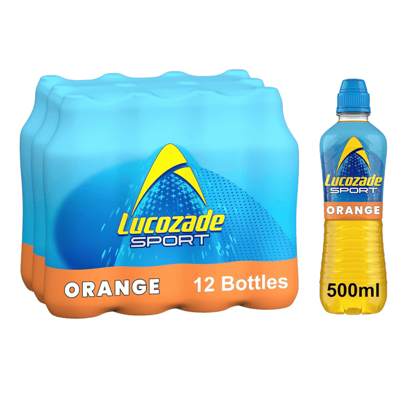 Lucozade Sport Orange Sports Drink 500ml Case of 12