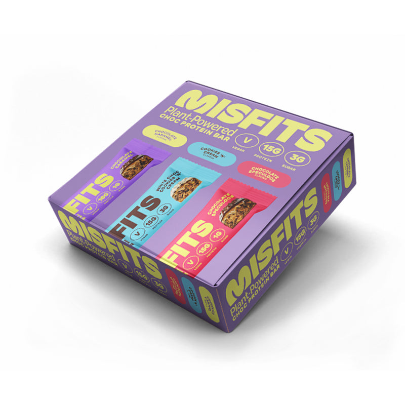 Misfits 3 bar Variety Pack - Case of 8 (Total of 24 bars)